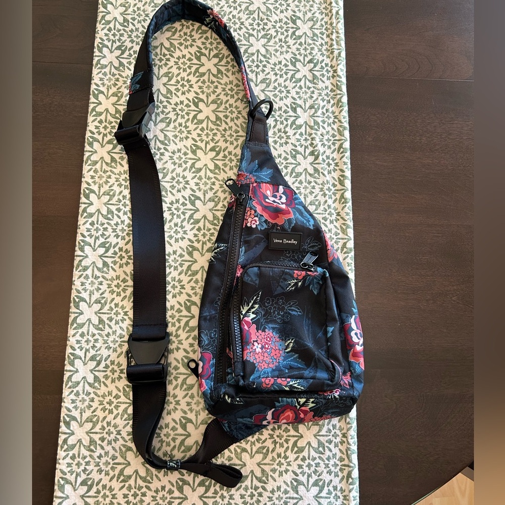 Vera Bradley Women’s Recycled Lighten Up Reactive Mini Sling / Backpack / Purse